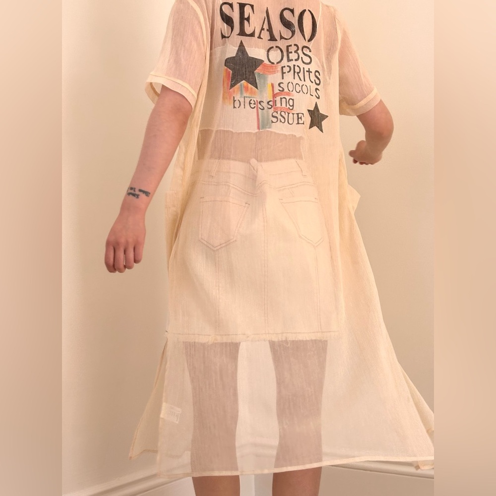Sheer duster